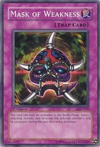 Mask of Weakness - Labyrinth of Nightmare - YuGiOh card