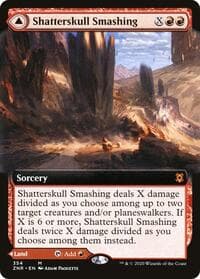 Shatterskull Smashing (Extended Art) - Zendikar Rising - Magic: The Gathering card