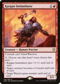 Kargan Intimidator - Zendikar Rising - Magic: The Gathering card