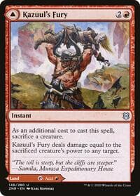 Kazuul's Fury - Zendikar Rising - Magic: The Gathering card