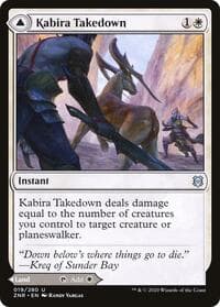Kabira Takedown - Zendikar Rising - Magic: The Gathering card