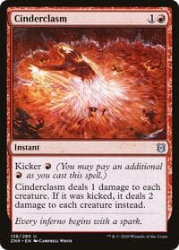 Cinderclasm - Zendikar Rising - Magic: The Gathering card