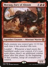 Moraug, Fury of Akoum - Zendikar Rising - Magic: The Gathering card