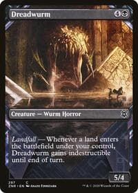 Dreadwurm (Showcase) - Zendikar Rising - Magic: The Gathering card
