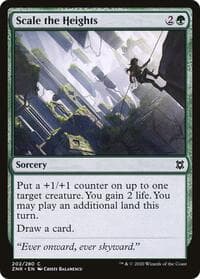 Scale the Heights - Zendikar Rising - Magic: The Gathering card