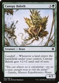 Canopy Baloth - Zendikar Rising - Magic: The Gathering card