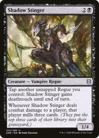 Shadow Stinger - Zendikar Rising - Magic: The Gathering card