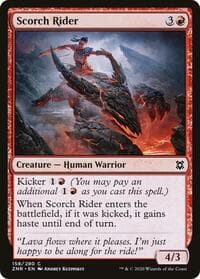 Scorch Rider - Zendikar Rising - Magic: The Gathering card