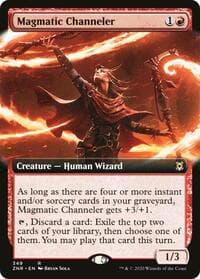 Magmatic Channeler (Extended Art) - Zendikar Rising - Magic: The Gathering card