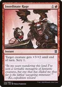 Inordinate Rage - Zendikar Rising - Magic: The Gathering card