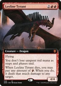 Leyline Tyrant (Extended Art) - Zendikar Rising - Magic: The Gathering card