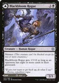 Blackbloom Rogue - Zendikar Rising - Magic: The Gathering card