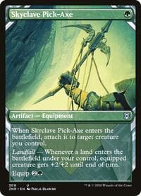 Skyclave Pick-Axe (Showcase) - Zendikar Rising - Magic: The Gathering card