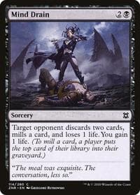 Mind Drain - Zendikar Rising - Magic: The Gathering card