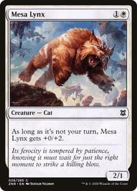 Mesa Lynx - Zendikar Rising - Magic: The Gathering card