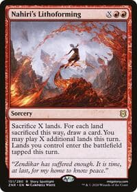 Nahiri's Lithoforming - Zendikar Rising - Magic: The Gathering card