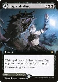 Hagra Mauling (Extended Art) - Zendikar Rising - Magic: The Gathering card