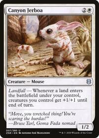 Canyon Jerboa - Zendikar Rising - Magic: The Gathering card