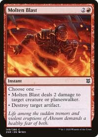 Molten Blast - Zendikar Rising - Magic: The Gathering card