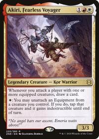 Akiri, Fearless Voyager - Zendikar Rising - Magic: The Gathering card