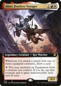 Akiri, Fearless Voyager (Extended Art) - Zendikar Rising - Magic: The Gathering card