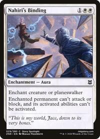 Nahiri's Binding - Zendikar Rising - Magic: The Gathering card