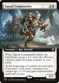Squad Commander (Extended Art) - Zendikar Rising - Magic: The Gathering card