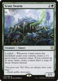 Scute Swarm - Zendikar Rising - Magic: The Gathering card