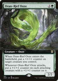 Oran-Rief Ooze (Extended Art) - Zendikar Rising - Magic: The Gathering card