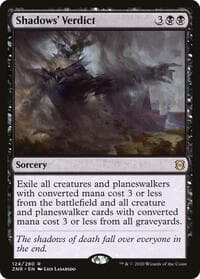 Shadows' Verdict - Zendikar Rising - Magic: The Gathering card