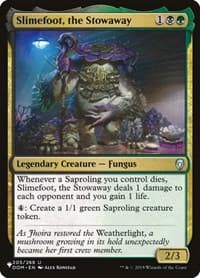 Slimefoot, the Stowaway - The List Reprints - Magic: The Gathering card