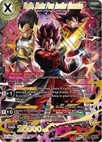 Vegito, Warrior From Another Dimension - Vermilion Bloodline - Dragon Ball Super: Masters card