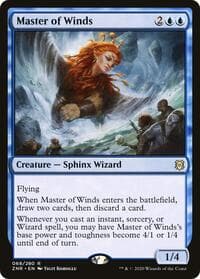 Master of Winds - Zendikar Rising - Magic: The Gathering card
