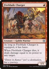 Fireblade Charger - Zendikar Rising - Magic: The Gathering card