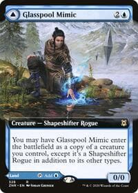 Glasspool Mimic (Extended Art) - Zendikar Rising - Magic: The Gathering card