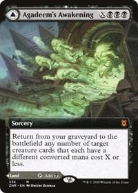 Agadeem's Awakening (Extended Art) - Zendikar Rising - Magic: The Gathering card