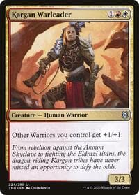 Kargan Warleader - Zendikar Rising - Magic: The Gathering card