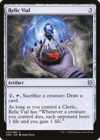 Relic Vial - Zendikar Rising - Magic: The Gathering card