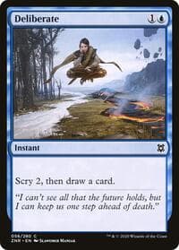 Deliberate - Zendikar Rising - Magic: The Gathering card