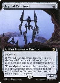 Myriad Construct (Extended Art) - Zendikar Rising - Magic: The Gathering card