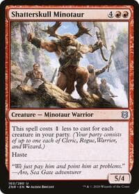 Shatterskull Minotaur - Zendikar Rising - Magic: The Gathering card