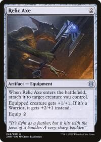 Relic Axe - Zendikar Rising - Magic: The Gathering card