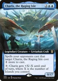 Charix, the Raging Isle (Extended Art) - Zendikar Rising - Magic: The Gathering card