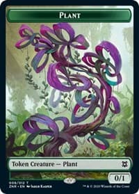 Plant Token - Zendikar Rising - Magic: The Gathering card