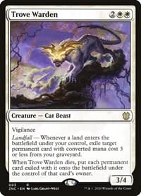 Trove Warden - Commander: Zendikar Rising - Magic: The Gathering card