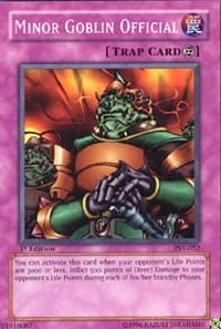 Minor Goblin Official - Pharaoh's Servant - YuGiOh card