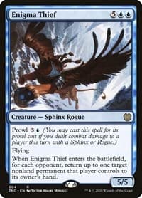 Enigma Thief - Commander: Zendikar Rising - Magic: The Gathering card