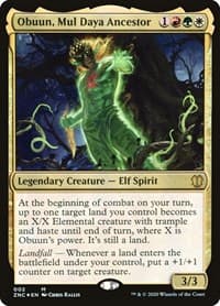 Obuun, Mul Daya Ancestor - Commander: Zendikar Rising - Magic: The Gathering card