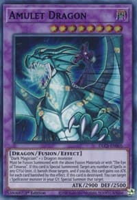 Amulet Dragon (Blue) - Dragons of Legend: The Complete Series - YuGiOh card