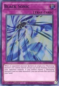 Black Sonic (Blue) - Dragons of Legend: The Complete Series - YuGiOh card